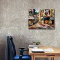thumbnail image 3 of Epic Graffiti 'Buon Appetito' by Nicky Boehme, Canvas Wall Art, 34"x26", 3 of 8