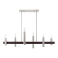 thumbnail image 3 of Livex Lighting - Helsinki - 6 Light Chandelier in Mid Century Modern Style -, 3 of 10