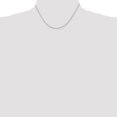 thumbnail image 5 of 925 Sterling Silver 1.5mm Beveled Oval Cable Chain; 16 inch; Lobster Clasp; for Adults and Teens; for Women and Men, 5 of 5