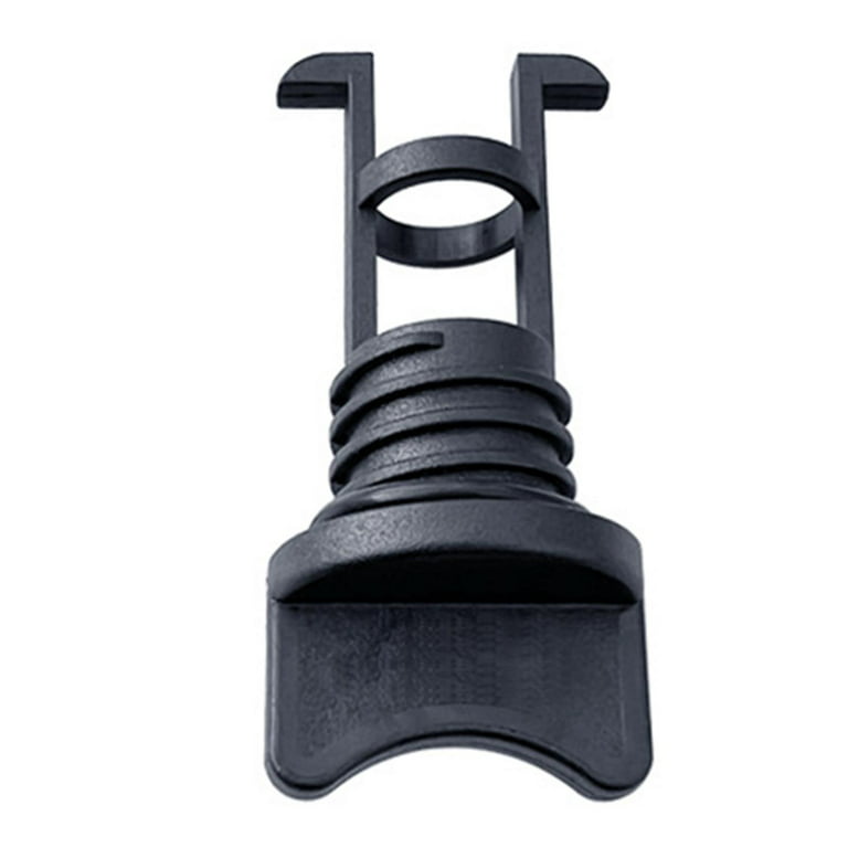 Drain Twist Plug 17mm Marine Replacement Universal Kayak Dinghy, Size: 17 mm, Black