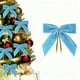 thumbnail image 5 of Paquete de 24 pequeños lazos navideños de terciopelo para envolver regalos de coronas de árbol | Lazos preatados de 8,9 x 8,9 cm con alambre de metal | Manualidades navideñas, decoración para, 5 of 7