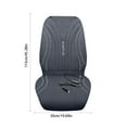 thumbnail image 3 of Dvkptbk Seat Cushion Car Heated Seat Cushion Winter Electric Heating Car Seat Electric Heating Seat Cushion 12V and 24V Suitable for Both in Car Use Home Essentials, 3 of 6