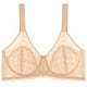 thumbnail image 2 of HongQid Wireless Seamless Mesh Bra for Women with Support - Underwire V Neck Push Up Bras for Women, 2 of 8