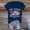 Dark Blue, variant on 250Th Anniversary Usa Shirt Patriotic Flag Graphic V Neck 250Th Anniversary Casual Tee Usa Shirt Pink S
