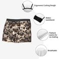 thumbnail image 3 of Yiaed Cute French Bulldog Print Men's Soft Cotton Boxer Shorts Breathable Boxers Underwear Moisture-Wicking Underwear Stretch Boxer Briefs for Man-Large, 3 of 5