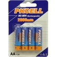 thumbnail image 1 of Piles NiMH Rechargeables AA BlueDot Trading, 2600 mAh/1,2 V, Lot de 4, 1 of 1