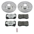 thumbnail image 3 of PowerStop Front Z26 Street Warrior Carbon-Fiber Ceramic Brake Pad and Drilled and Slotted Rotor Kit Fits: ACURA Select Models K3029-26, 3 of 9