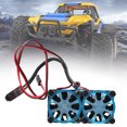 thumbnail image 4 of Motor Radiator, Convenient  Material Durable Cooling Fan Motor Heat Sink, For Motor Home Kids 36mm Motor Red,Blue, 4 of 8