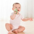 thumbnail image 2 of Baby Teething Toys, Cute Chick Silicone Teether for Infants 3+ Months, Food-Grade Silicone Hand Grip Chew Toy, BPA Free, 2 of 7