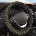 thumbnail image 5 of Xecao Camouflage Skulls patten Stretch Elastic Steering Wheel Cover, fits all vehicles, 15-inch diameter, 5 of 6