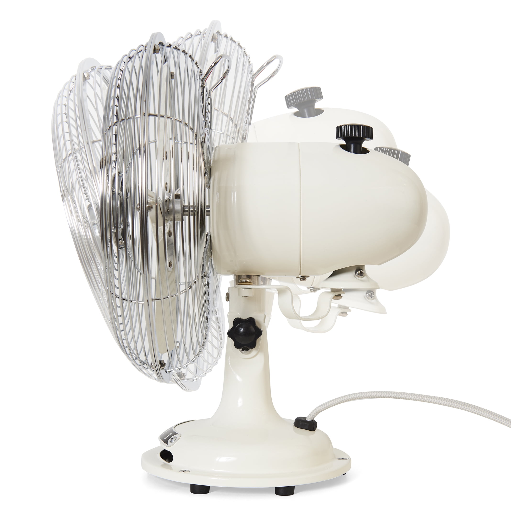 Better Homes & Gardens New 8 inch Retro 3-Speed Metal Tilted