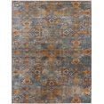 thumbnail image 1 of All-Over Damask Oriental Turkish Area Rug Blue Carpet, 1 of 5