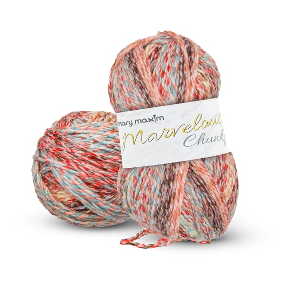 Mary Maxim Marvelous 67 ounces Acrylic Yarn, 100 Yards