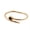 Rose Gold, variant on Women Nail Bracelet Roman Numeral Stainless Steel Bracelet Shell Retro Bangle-Gold