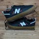 thumbnail image 1 of New Balance 306 Trainers Mens Size UK 7 Numeric Jamie Foy Black Gum Skater Shoes, 1 of 6