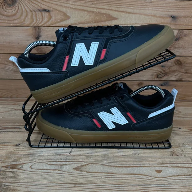 New Balance 306 Trainers Mens Size UK 7 Numeric Jamie Foy Black Gum Skater Shoes