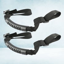 PBPBOX 2Pcs Durable Black Grip Handle Car Safety Roll Bar Grab Handles