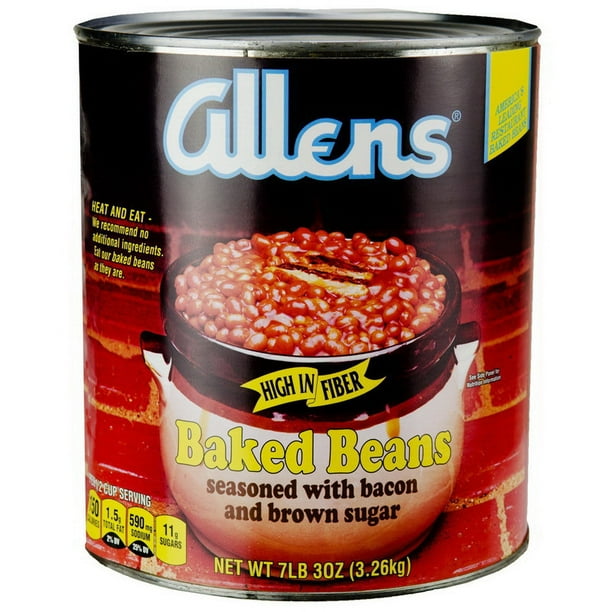 Allen 2003337 Baked Beans Seasoned Canned 6115 Ounce