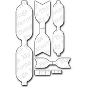 Die-Namics Die-Beautiful Bows, 0.2" To 5.5"