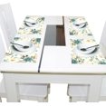 thumbnail image 4 of Wild Flower 4 PCs Placemats Set Linen Non-Slip Table Mat Rectangular Washable for Dining Kitchen Party 12"x18", 4 of 8