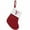 V, variant on Kbndieu Christmas Stockings with Initials, Super Soft White Plush Cuff Classic Monogrammed Christmas Stockings for Christmas Party Fireplace Family Hanging Stocking Decorations A