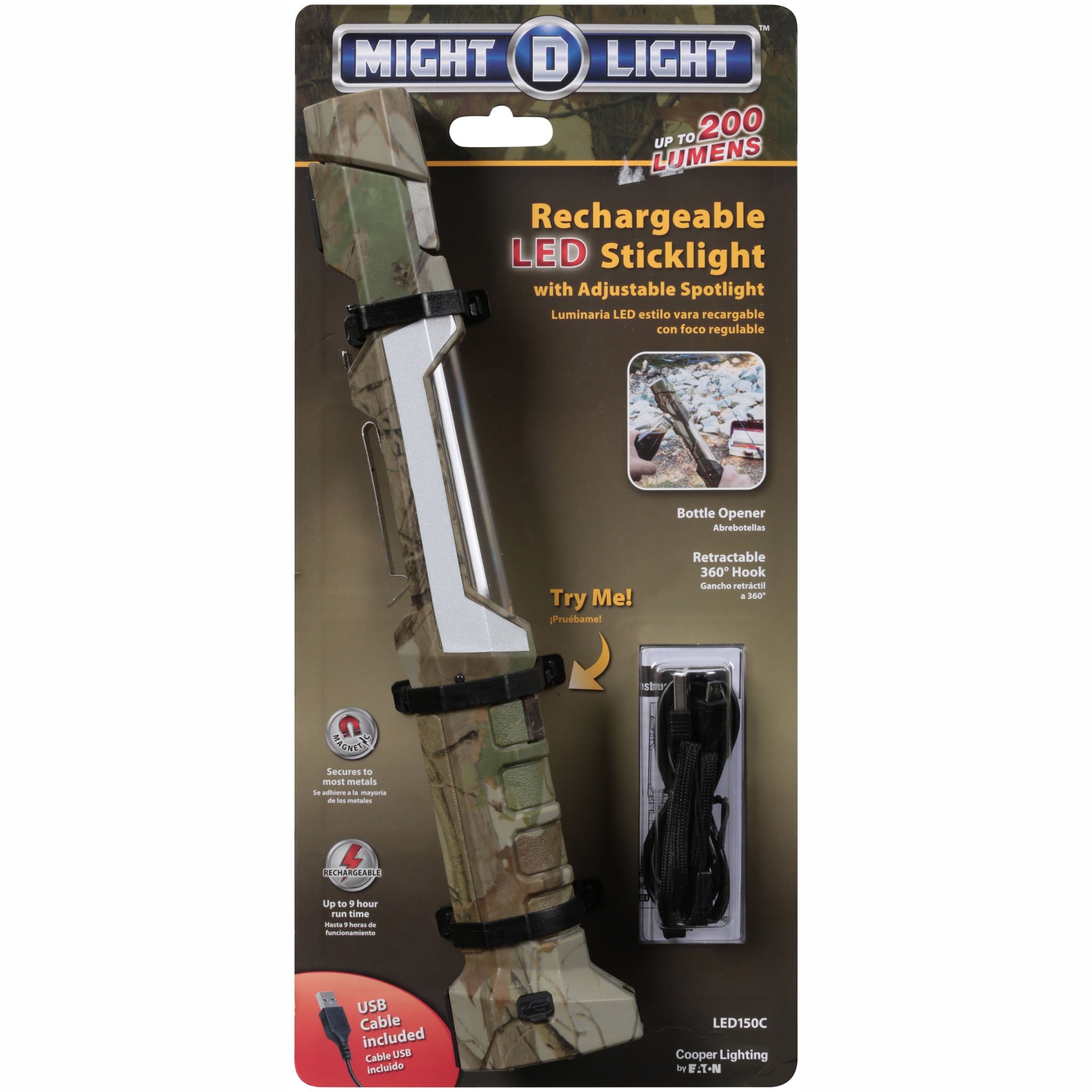 Cooper Lighting Might D Light Rechargeable Led Stick Might D Light Rechargeable Led Stick