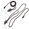 thumbnail image 3 of 2pcs Kayak Tie Down Straps Ratchet Pulley Ropes Adjustable Ropes Hanger Working Load Up to 299.8lbs for Kayak Canoe Boat, 3 of 7