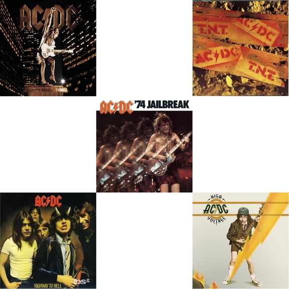 74 Jailbreak & High Voltage & Highway To Hell & Tnt & Stiff Upper Lip [CD Bundle]