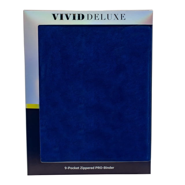 Archivador para cartas Ultra Pro ULP15935 de 9 bolsillos, azul vibrante