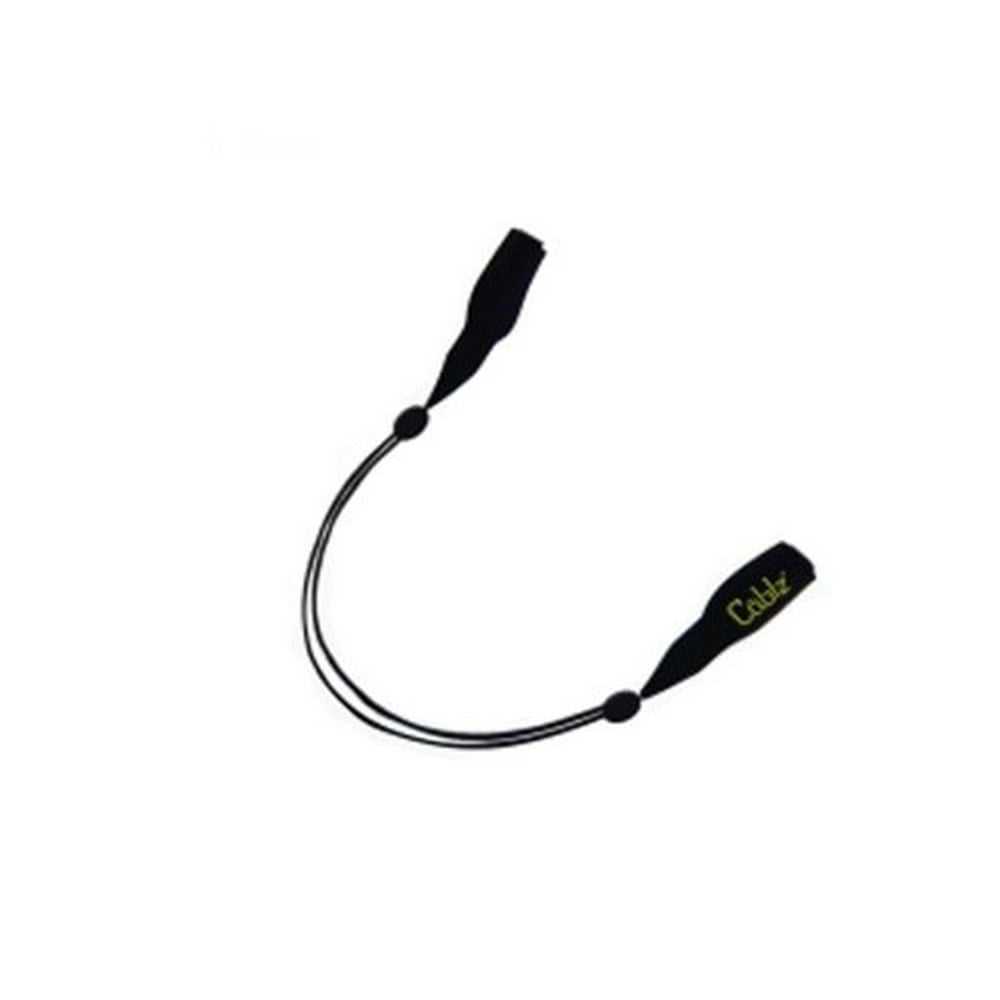 Cablz Zipz Adjustable Sunglasses Holder, Black