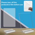 thumbnail image 2 of shiyou-Acrylic Picture Frame 7x5 Inch Picture Floating Display Clear Magnetic Acrylic Frame Double Sided Photo Frame for Desktop Stand (Clear (1 Pack), 5X7), 2 of 4