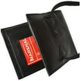 thumbnail image 5 of Soft Leather Credit Card Holder ID Holder Bifold Wallet W/Elastic Band 2153 (C) Brown, 5 of 5