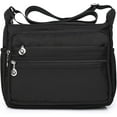 thumbnail image 1 of Sacs à Main en Nylon pour Femmes Sac à Main avec Poches et Compartiments Sacs à Main avec Beaucoup de Poches Sac Bandoulière Décontracté à Multiples Poches, 1 of 7