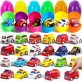 thumbnail image 1 of Mini Pull Back City Cars JOYIN - Huevos de Pascua precargados para niños (24 unidades), 1 of 9