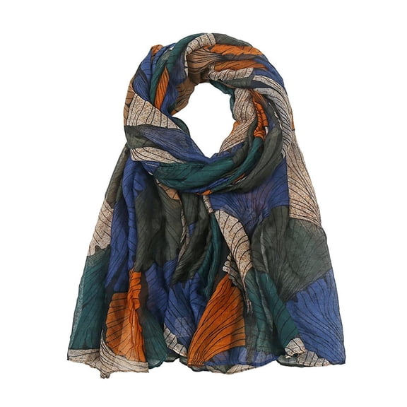 Giaone Floral Scarf Voile Scarf Tudung Hijab Women Voile Shawl Headscarf