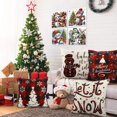 thumbnail image 4 of Art Craft Kit Mnsiet, paquete de 4 muñecos de nieve navideños, 30 x 40 cm, 4 of 7