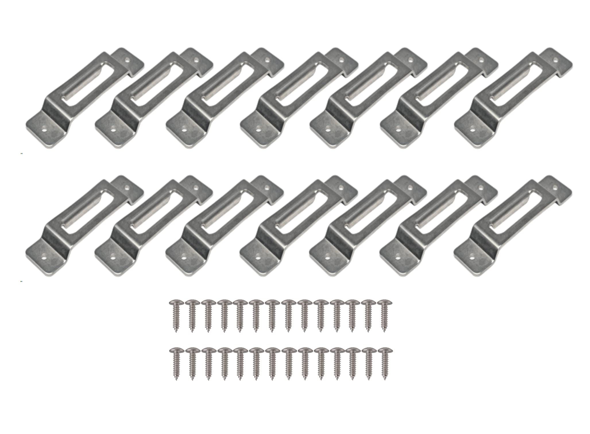 yskjyxgs E Track Single Slots Tie Down Anchors, Mini Stainless Steel E