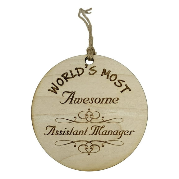 Worlds most Awesome Assistant Manager - Ornament