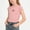 Pink 1, variant on OGLCCG Girl's Cute Summer T Shirt Letter Printed Crew Neck Side Ruched Fitted Short Sleeve Crop Tee Top Lightweight Cotton Tshirts 1-12 Years