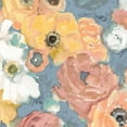 thumbnail image 2 of Studio W 15x15 Black Ornate Wood Framed with Double Matting Museum Art Print Titled - Happy Florals I, 2 of 4