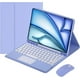 thumbnail image 1 of Funda con teclado táctil para iPad Air de 11 pulgadas M3 (2025) / M2 (2024), iPad Air 5ta (2022) / Air 4ta generación (2020) de 10,9 pulgadas, con mouse - Teclado Bluetooth táctil magnéticamente, 1 of 8
