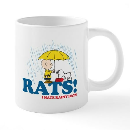 

CafePress - Test Rain - Ceramic Mega Mug Holds 20 ounces