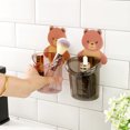 thumbnail image 2 of Juego de 2 vasos para cepillos de dientes de baño JAMW irrompibles suaves y duraderos Sencillez, 2 of 5