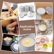 thumbnail image 5 of 12pcs Aluminium Tins 3 Style Round Container 2 Ounce Empty Tins with Hollow Lids Refillable Spice Containers, 5 of 5