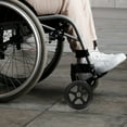 thumbnail image 4 of Phenofice 1ensemble Roue avant Remplaçable pour Fauteuil Roulant Pneu en Caoutchouc Robuste avec Roulement en Acier Résistant à l'Usure, 4 of 6