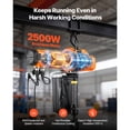 thumbnail image 6 of KFFKFF 2200 lbs Electric Chain Hoist, 10 ft Lift Height, 120V Single Phase Overhead Crane with 10 ft Wired Remote, G100 Chain Electric Lift for Factories, Warehouses, and Garages, 6 of 9