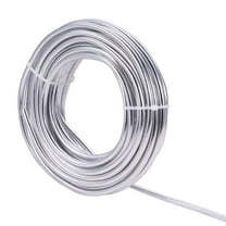 32 Feet 4 Gauge Silver Aluminum Wire Bendable Metal Sculpting Wire for Bonsai Trees Floral Making Home Decors and Other Arts Crafts Making DIY