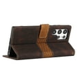 thumbnail image 4 of Nalacover for Samsung Galaxy S24 Ultra Wallet Case, Card Holder Flip Folio Cover with Kickstand Magnetic Clasp Shockproof Protective Stylish PU Leather Phone Case for Samsung Galaxy S24 Ultra, Brown, 4 of 6