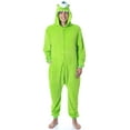 thumbnail image 5 of Disney Monsters Inc Adult Mike Wazowski Kigurumi Costume Hooded Union Suit Pajama, 5 of 7