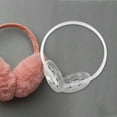 thumbnail image 5 of HEANUJJ 2Pcs Warm Earmuff Frame Rack White Plastic Earmuff Making Frame for Winter Use, 5 of 8